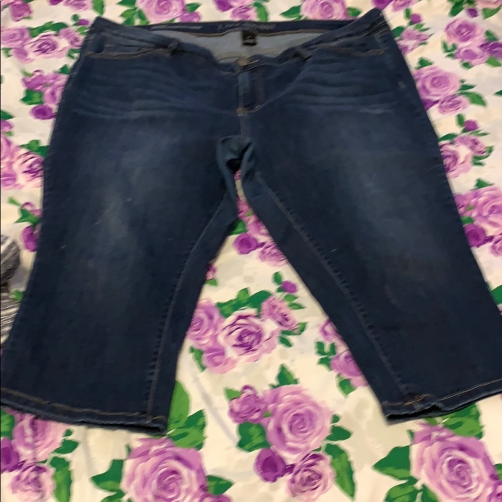 Plus size capris